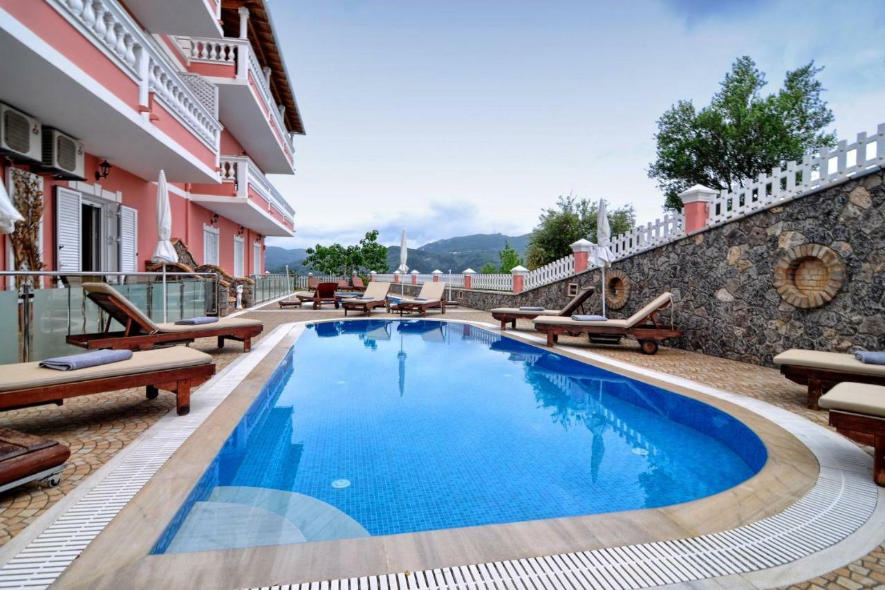 Angela Pool Apartments อายีโอส เยออร์ยิโอส ปากอน ภายนอก รูปภาพ